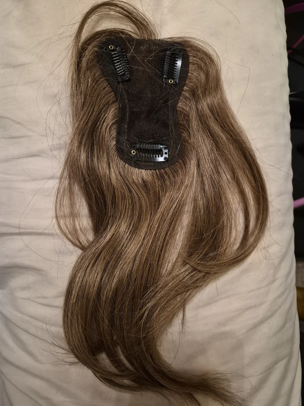Ash Brown Human Hair Topper